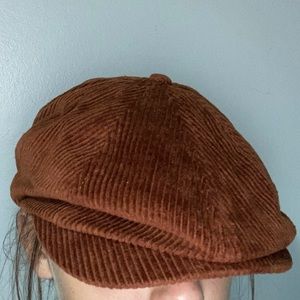 Corduroy cap